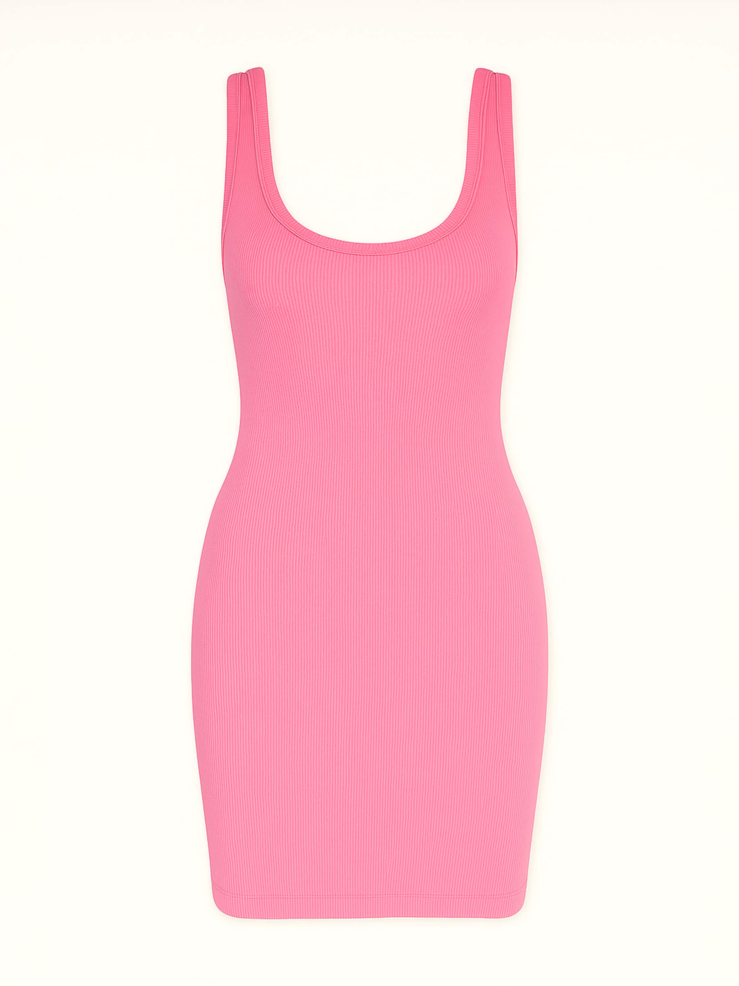 Nudyess Zomerjurk 'Tina Mini' in Roze: voorkant