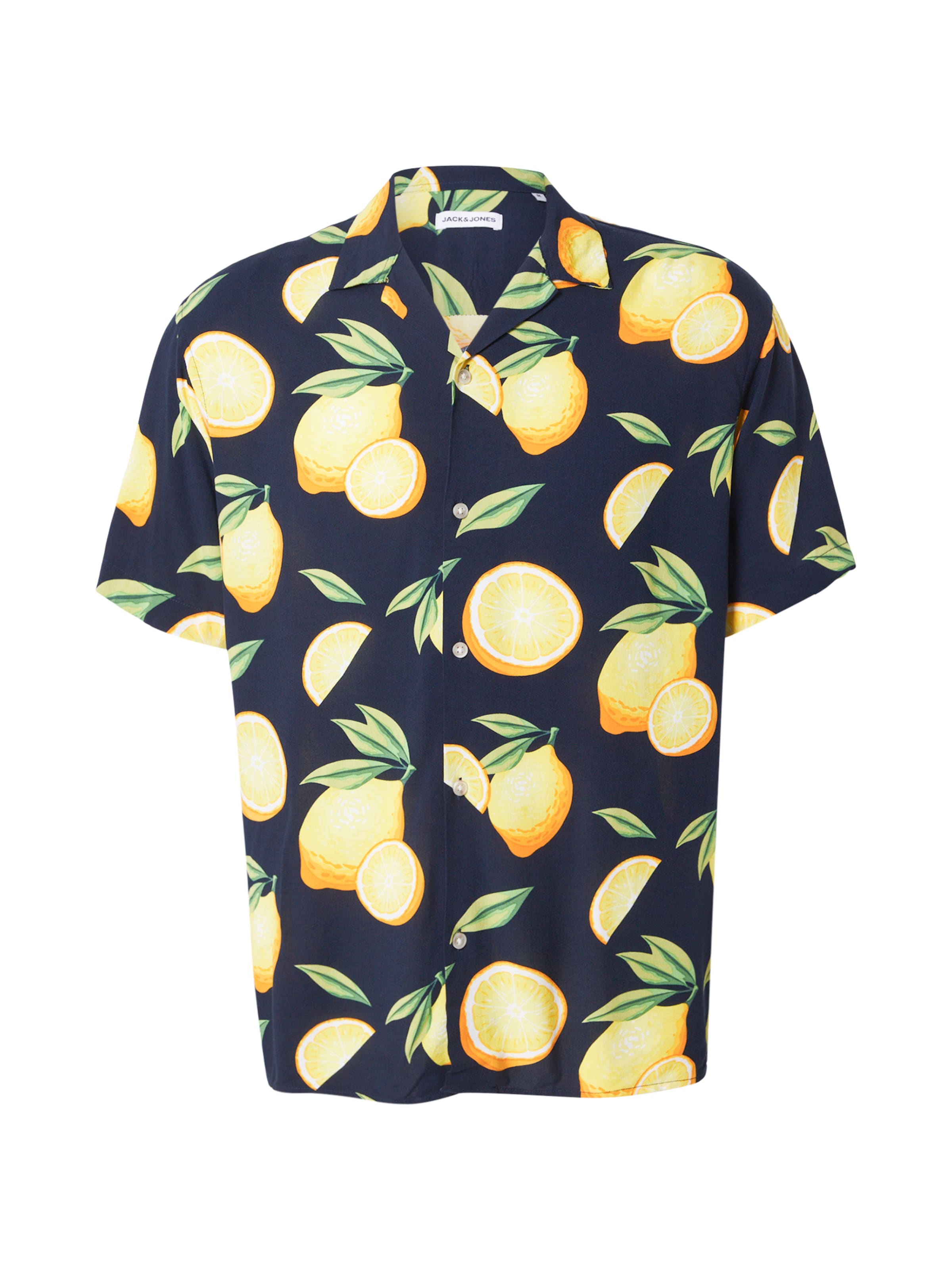 JACK & JONES Srajca 'JJLEMON' | modra barva: sprednja stran