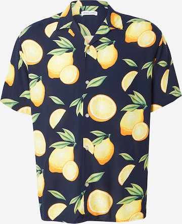 JACK & JONES Srajca 'JJLEMON' | modra barva: sprednja stran