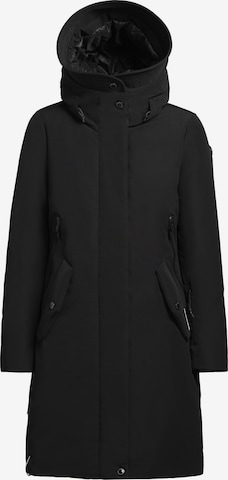 Manteau d’hiver ' CHARLYN5 ' khujo en noir : devant