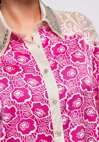 Ombre Blouse in Pink