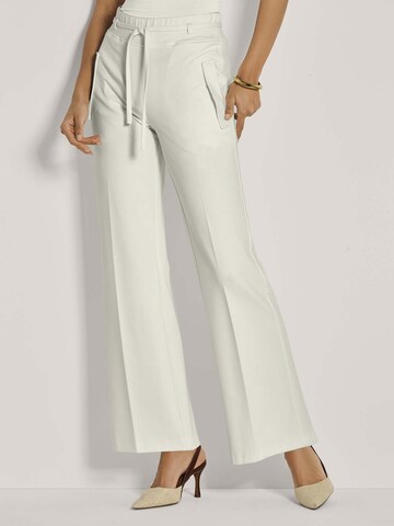 Loosefit Pantalon MADELEINE en blanc : devant