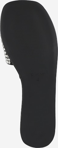 Simmi London Pantolette 'DANNIE' in Schwarz