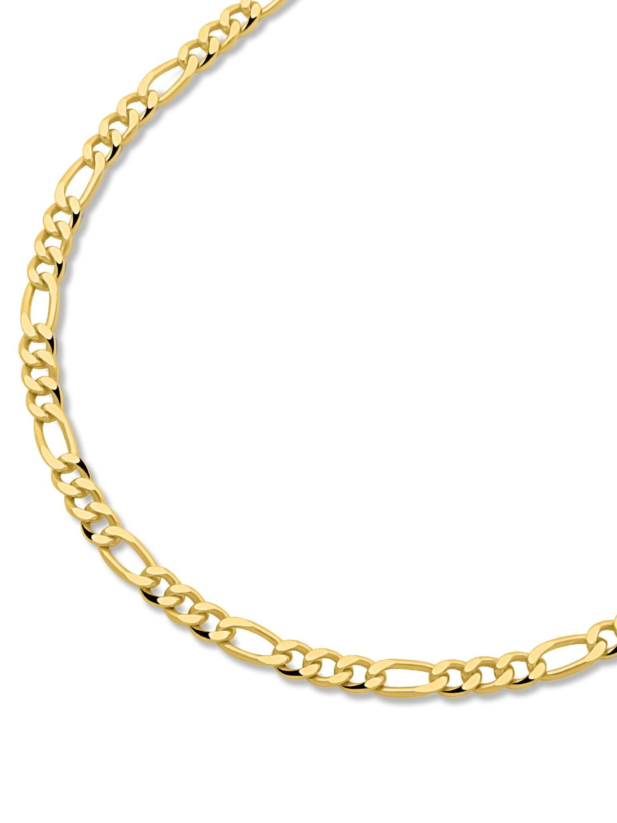 Tony Fein Kette 'Figaro'‌‌‌‌‌ in Gold
