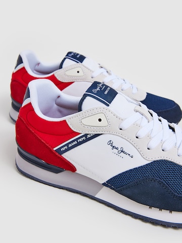 Pepe Jeans - Sapatilhas baixas 'London Urban' em azul