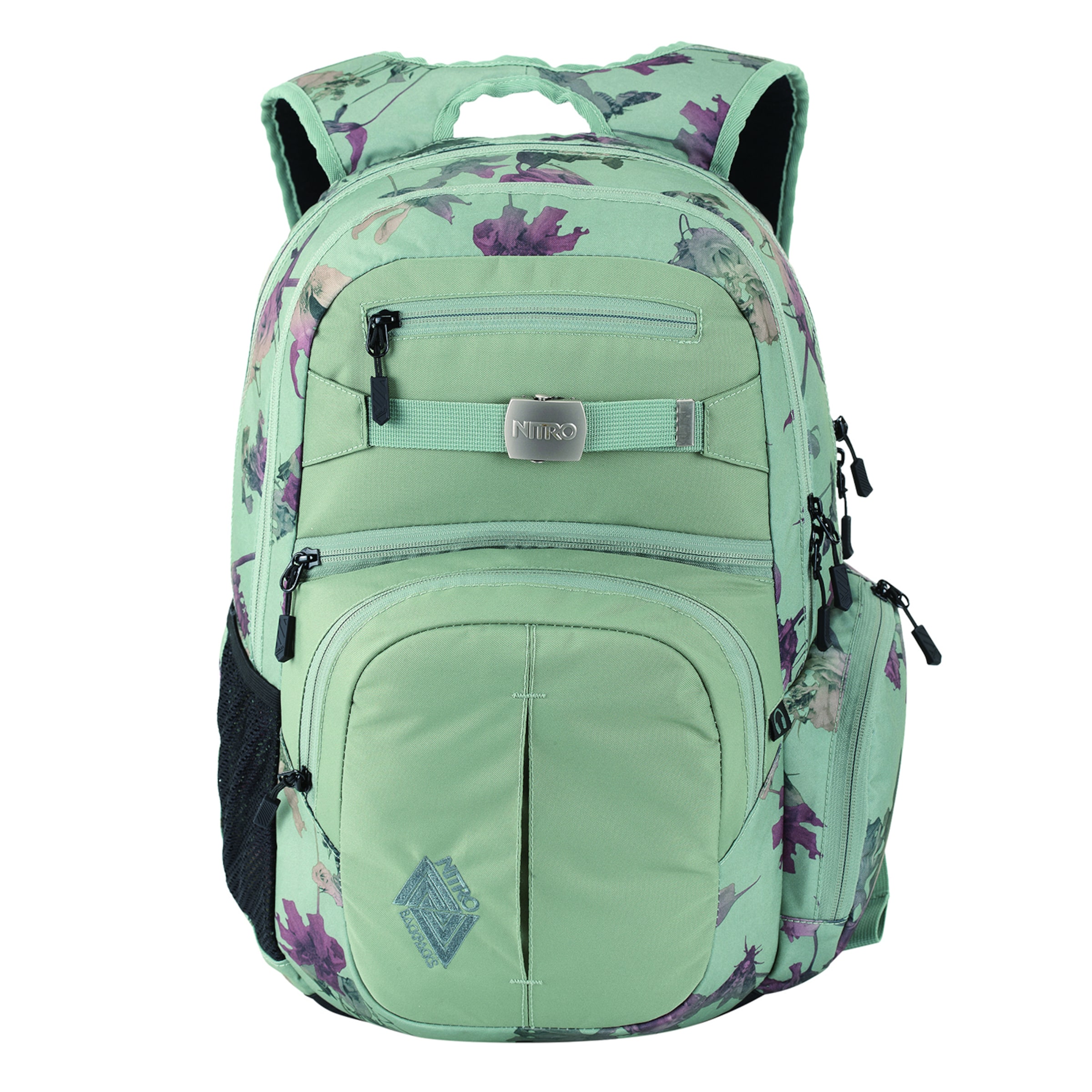 NitroBags Backpack 'Hero' in Green: front