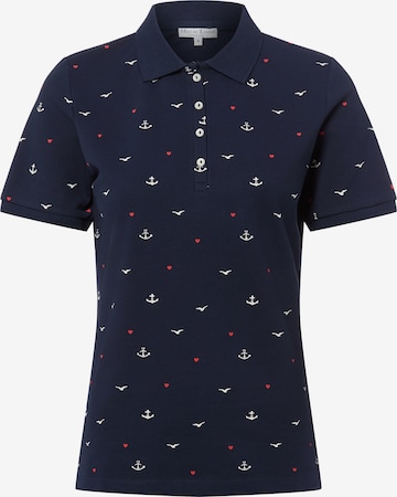 T-shirt Marie Lund en bleu : devant