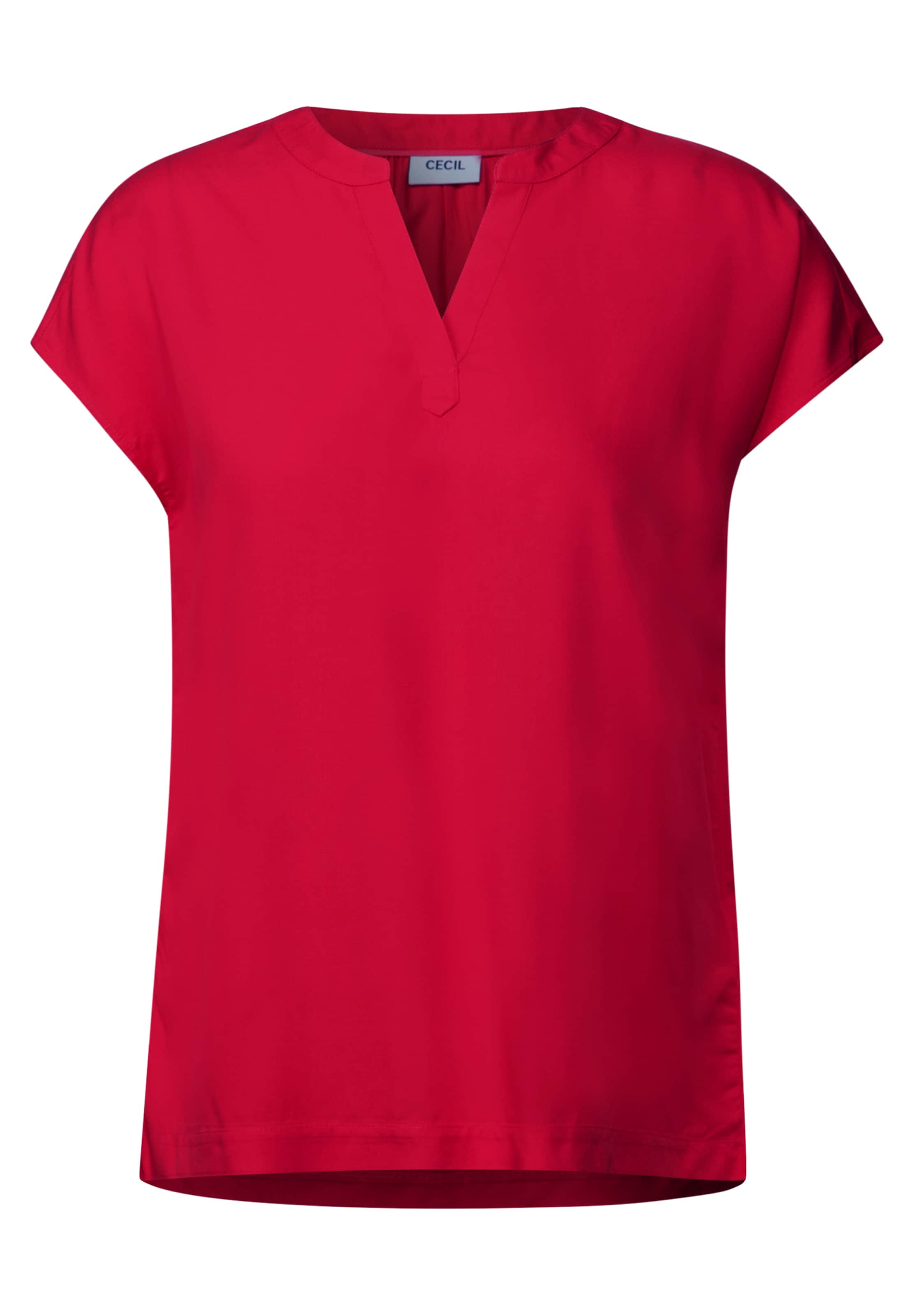 CECIL Блуза в червено: отпред