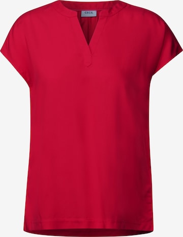 CECIL Blus i röd: framsida