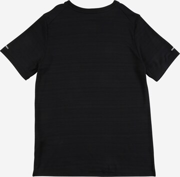 NIKE Performance shirt 'Miler' in Black