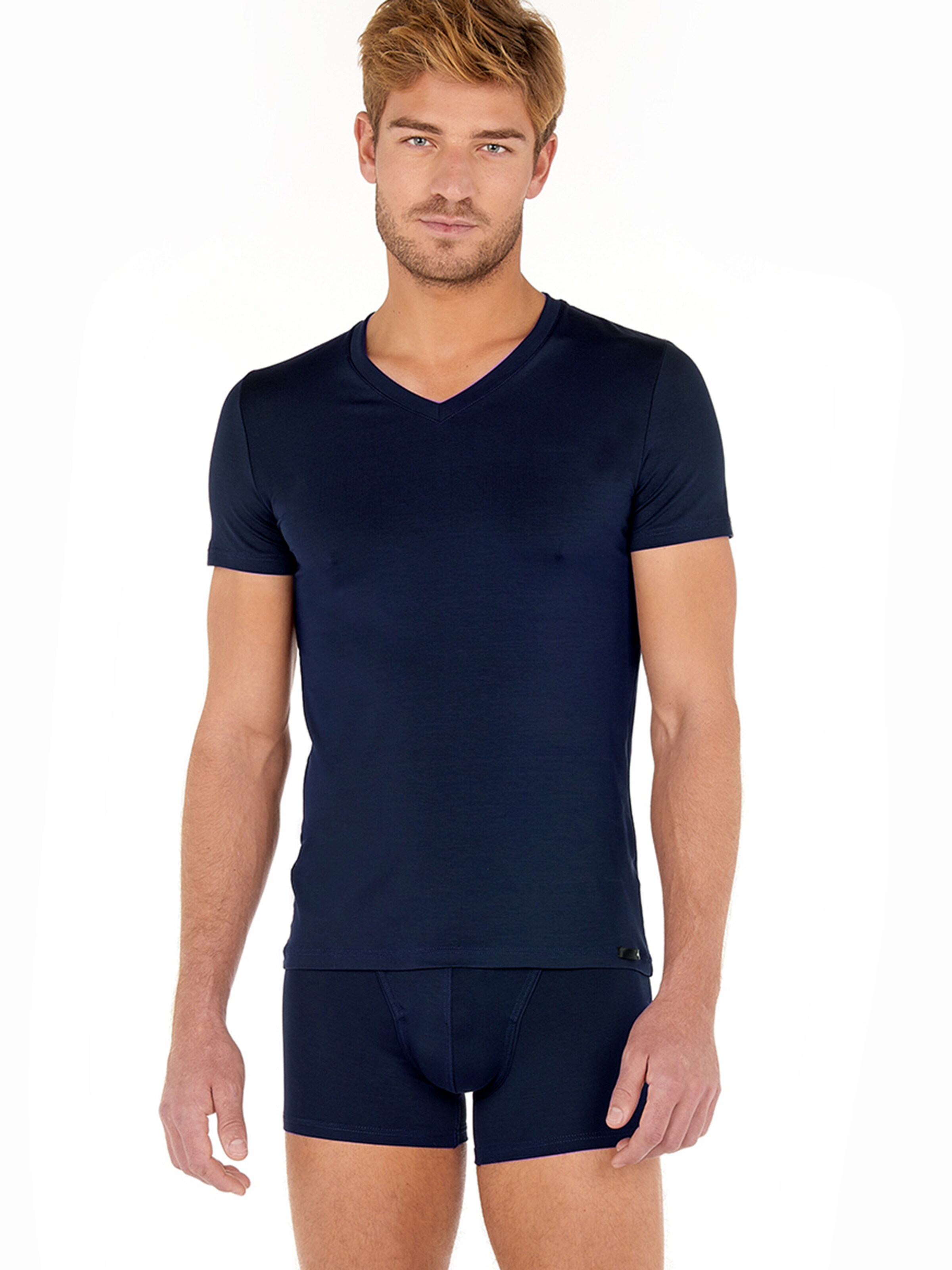 HOM Shirt in Blue: front