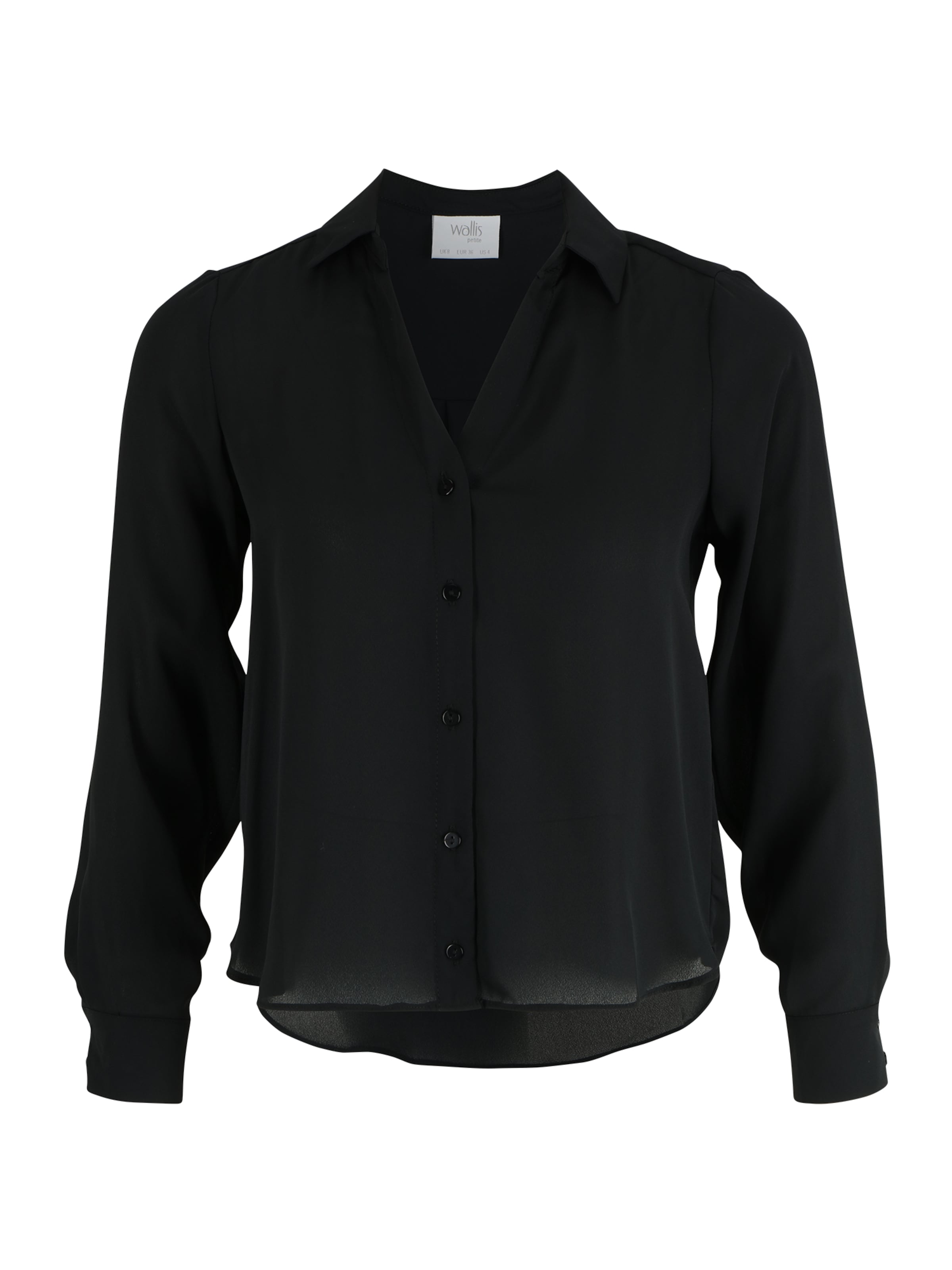 juoda Wallis Petite Palaidinė: priekis