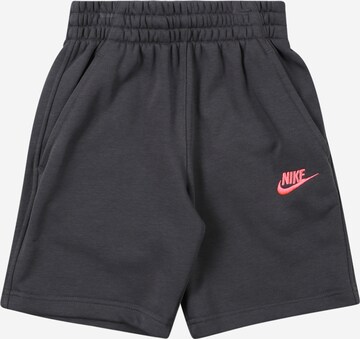 Nike Sportswear regular Παντελόνι 'CLUB' σε γκρι: μπροστά