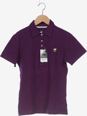 Polo Sylt Poloshirt L in Lila: predná strana