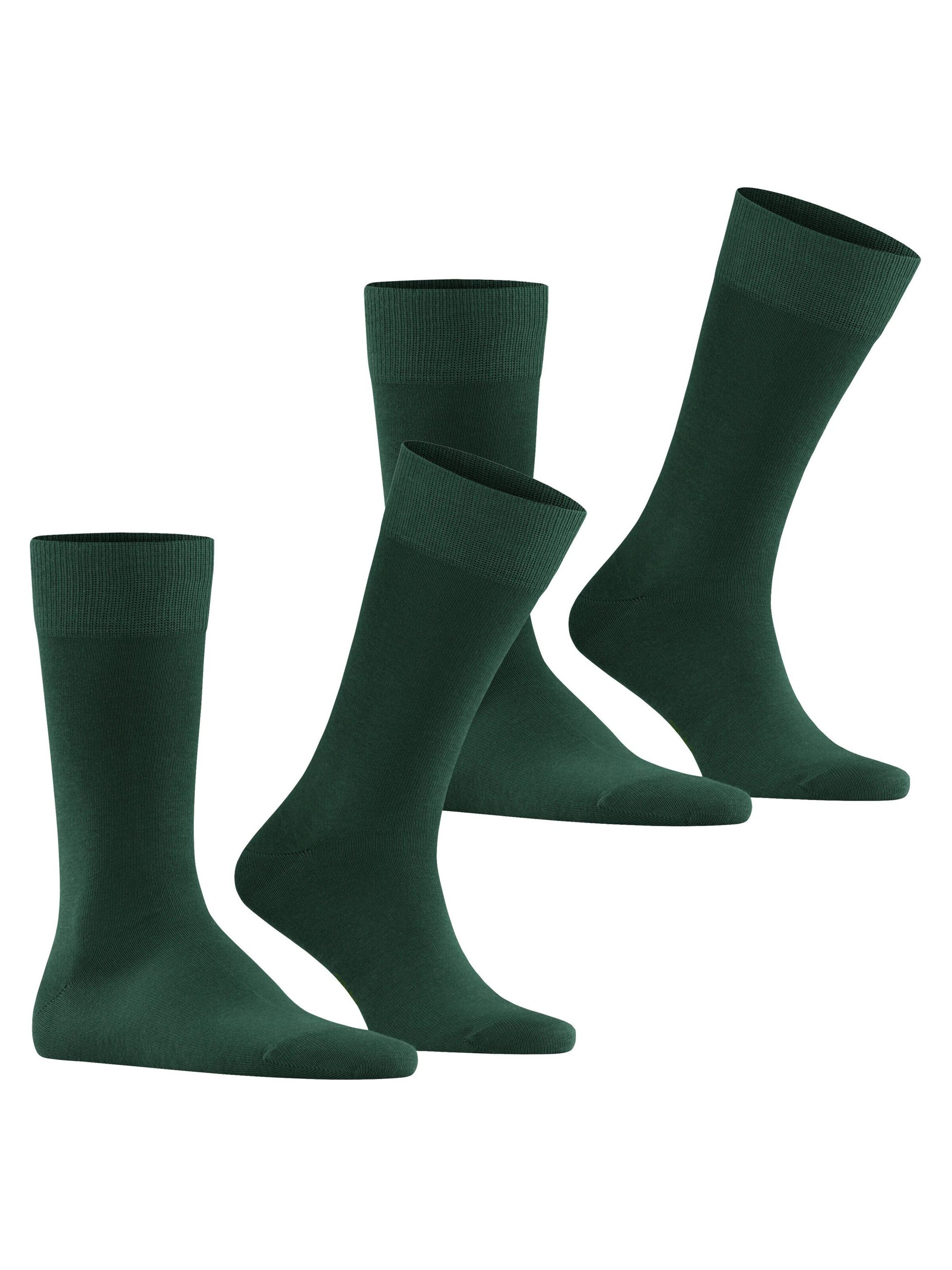 FALKE Socks 'Happy 2-Pack' in Green