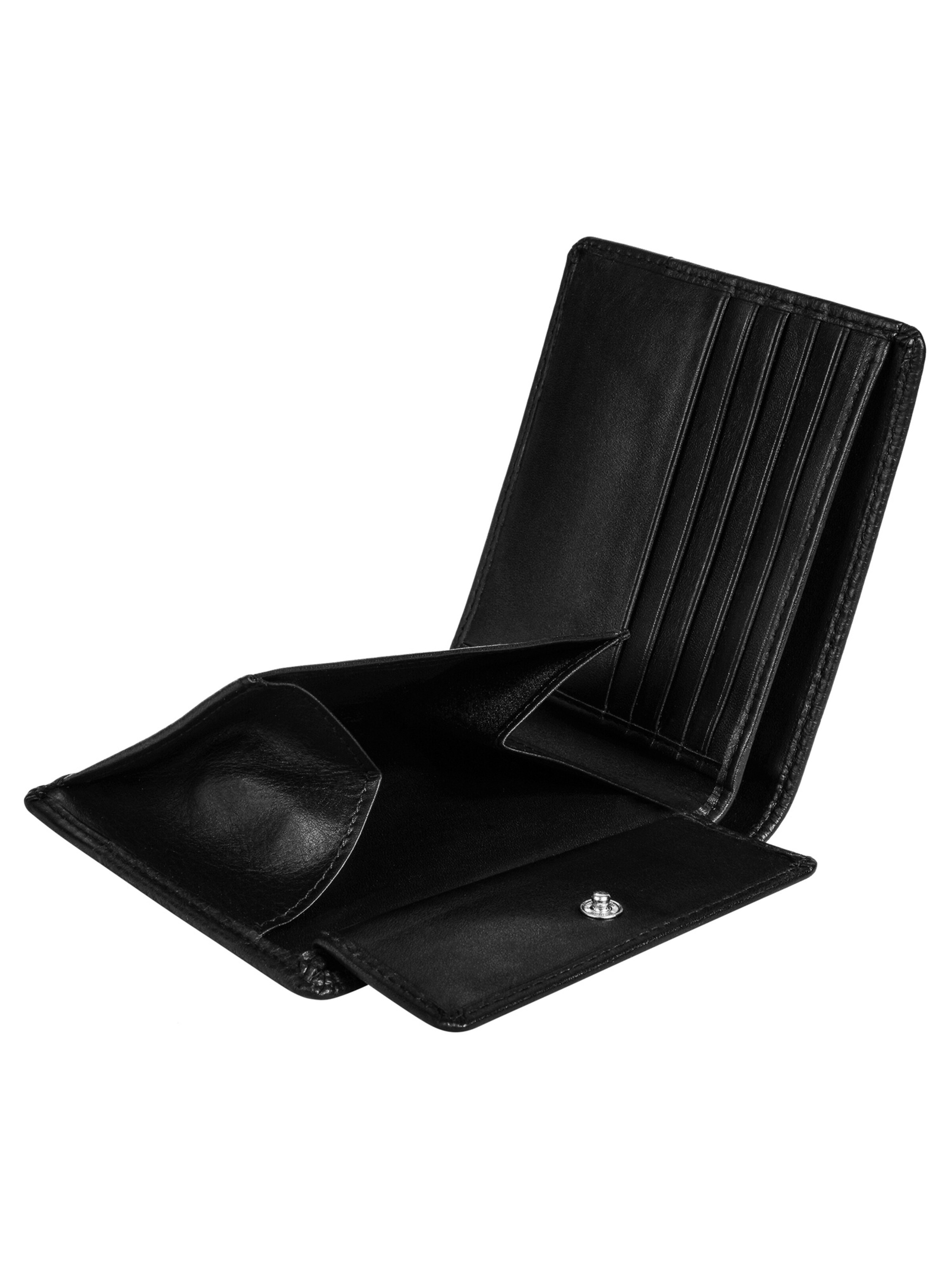 bugatti Wallet 'ATLANTA' in Black