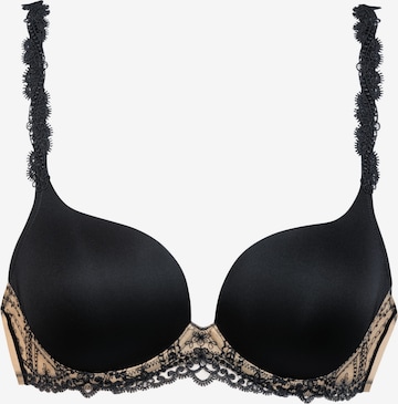 Invisible Soutien-gorge 'Mysterious ' Mey en noir : devant
