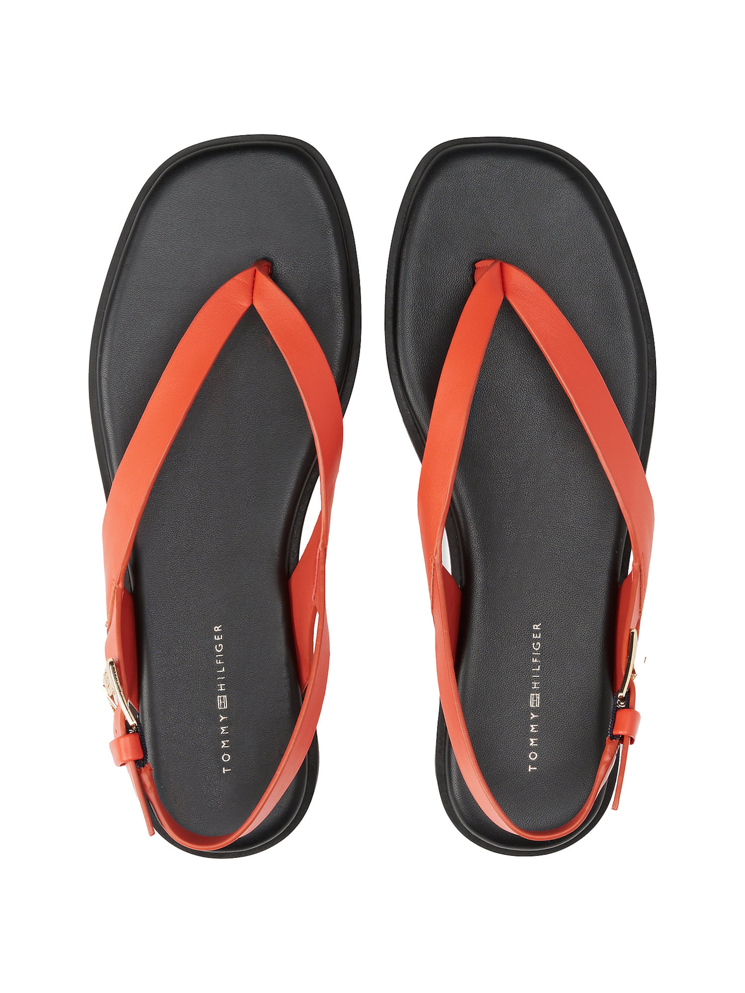 TOMMY HILFIGER Teenslipper in Oranje