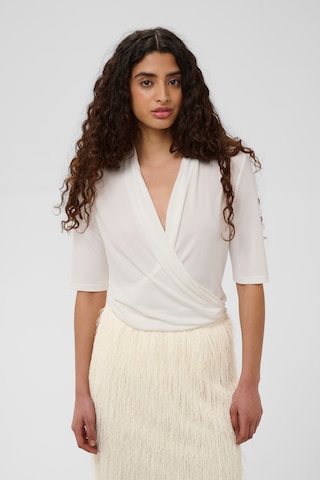 Jupe 'SLDacre' SOAKED IN LUXURY en blanc : devant