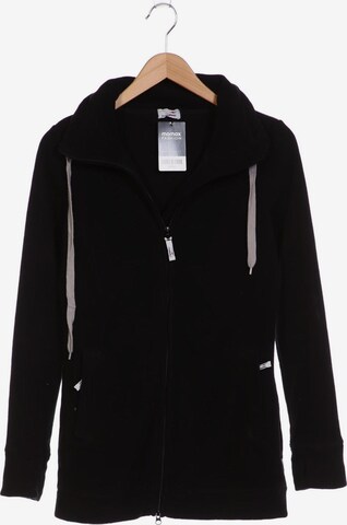KangaROOS Sweatshirt & Zip-Up Hoodie in M in Black: front