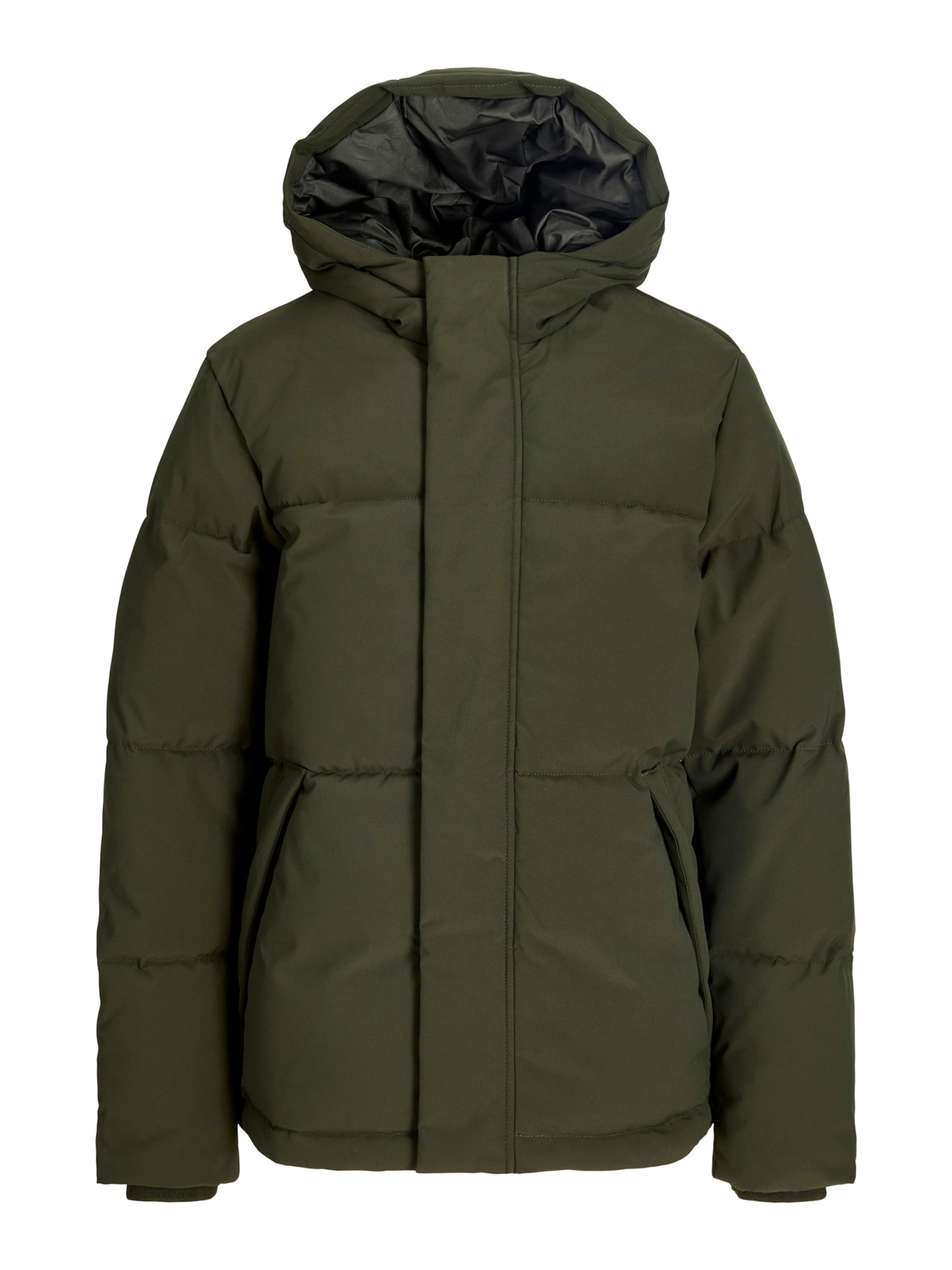 Jack & Jones JuniorZimska jakna 'JJESOHO' - zelena boja: prednji dio