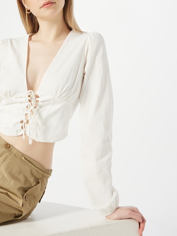 NLY by Nelly - Blusa en blanco