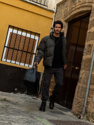 DAN FOX APPAREL Tussenjas 'Justus' in Grijs
