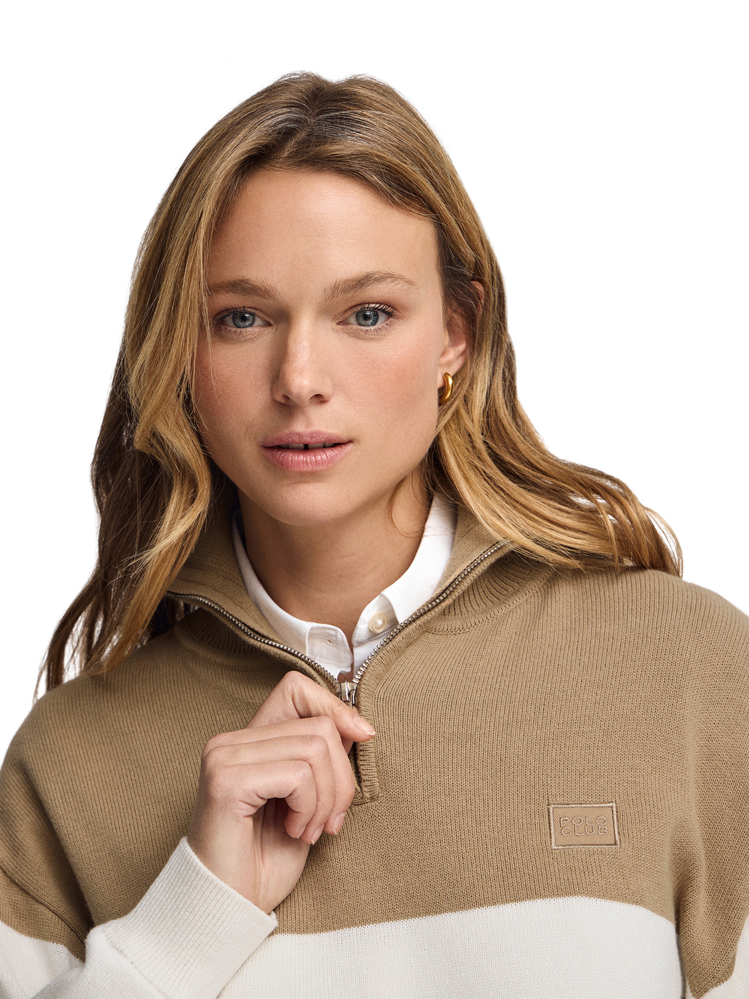 Polo Club Sweater in Brown