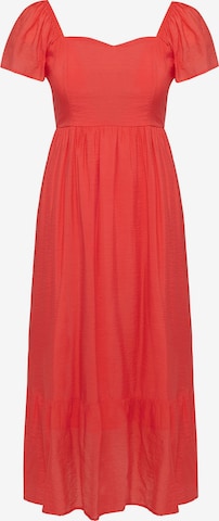 rožinė Quiosque Vasarinė suknelė: priekis