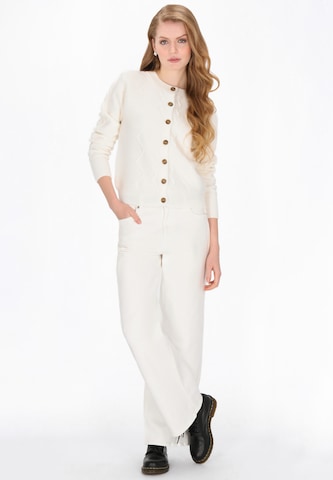 DreiMaster Vintage - Cárdigan en blanco