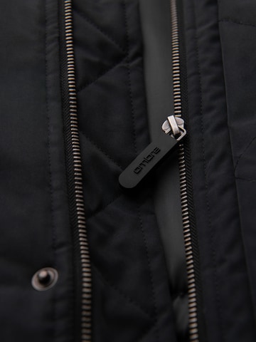 Ombre Winterjas 'OM-JAPJ-0313' in Zwart