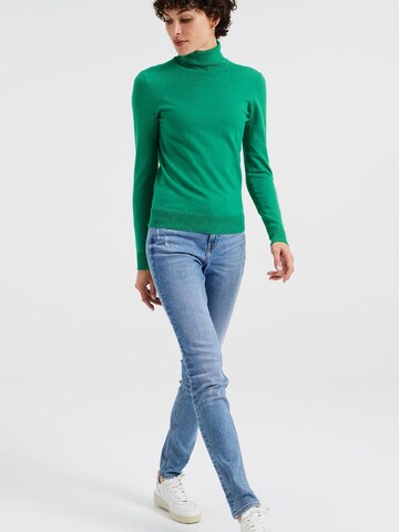 Pull-over WE Fashion en vert