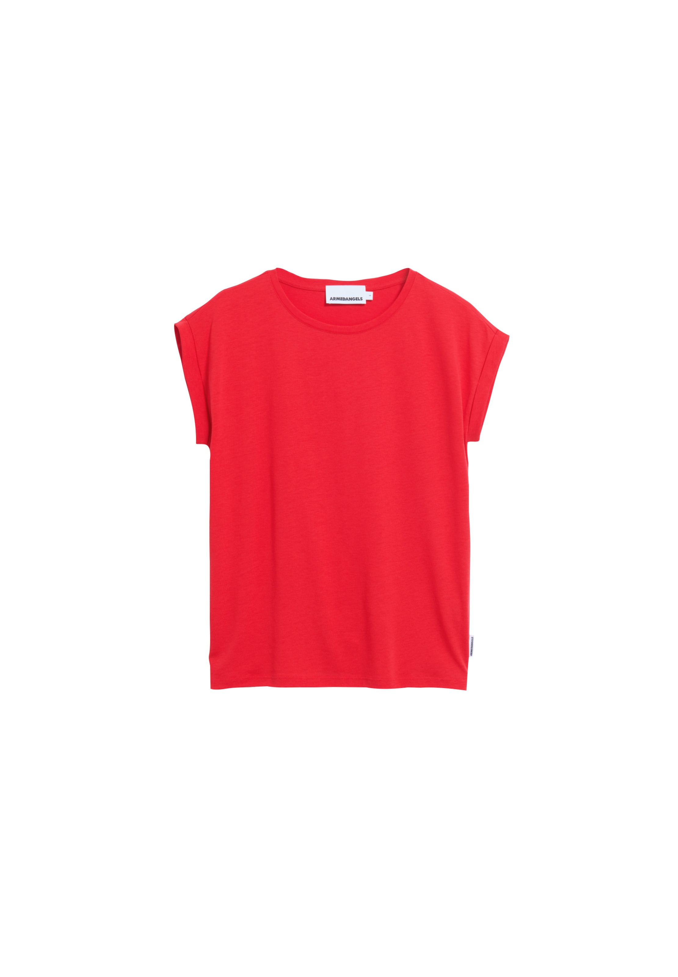 ARMEDANGELS Shirt in Rood: voorkant