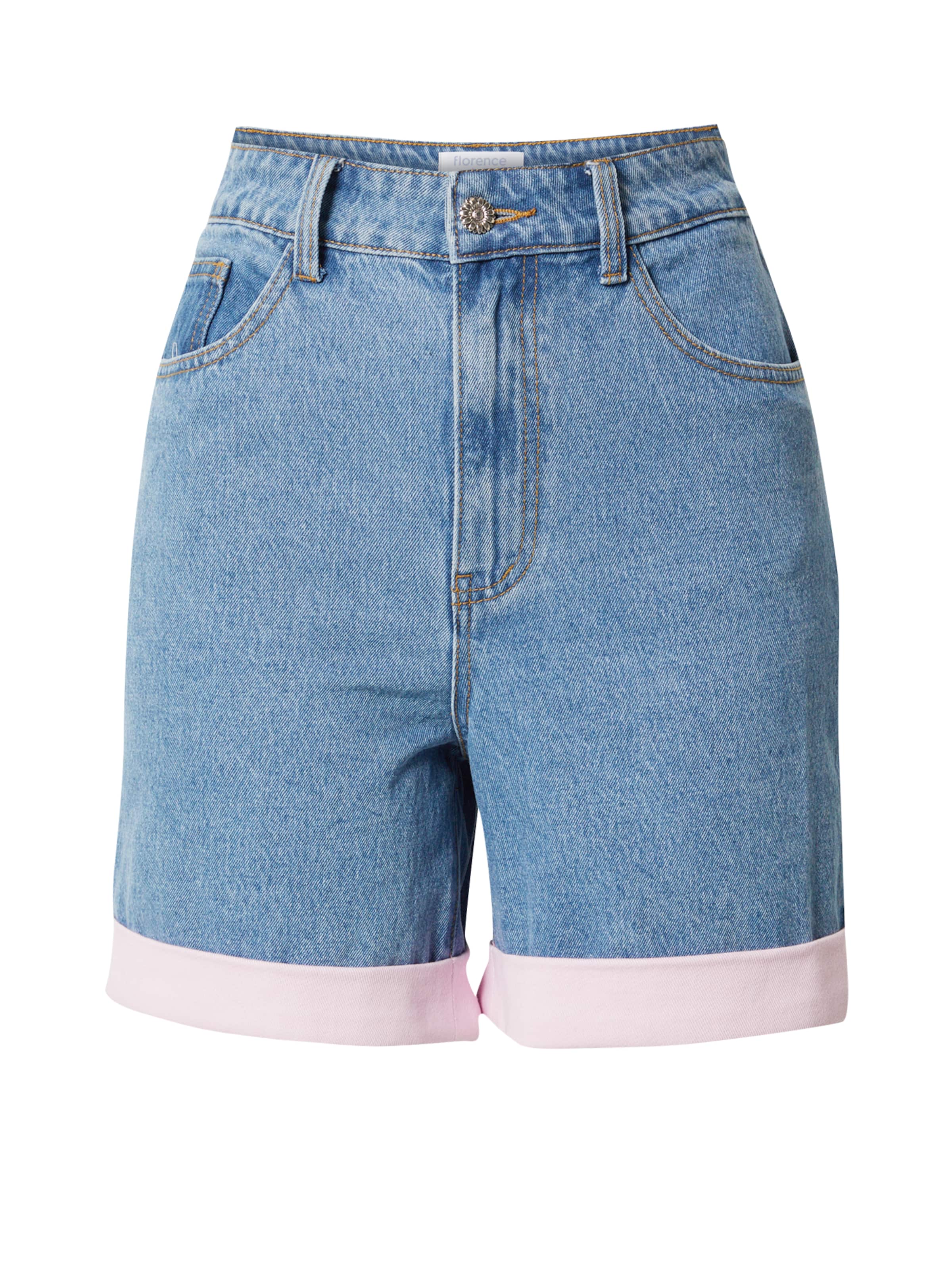 florence by mills exclusive for ABOUT YOU Vaquero 'Laundry Day' en azul denim / rosa, Vista del producto