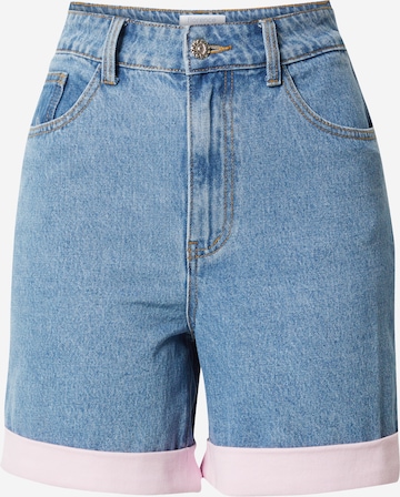 florence by mills exclusive for ABOUT YOU Regular Shorts  'Laundry Day' in Blau: predná strana