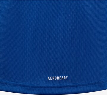 ADIDAS SPORTSWEAR Λειτουργικό μπλουζάκι 'Aeroready Designed To Move Big Logo' σε μπλε