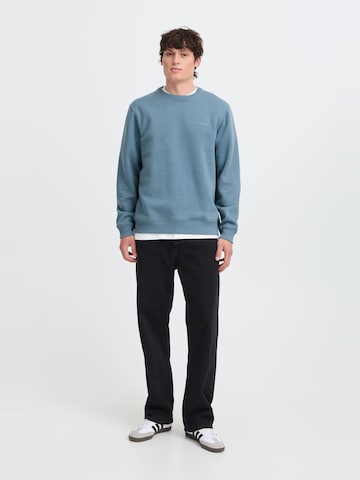 Sweat-shirt BLEND en bleu : devant