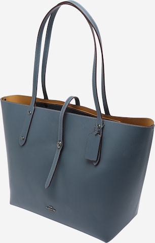 Shopper di COACH in blu: frontale