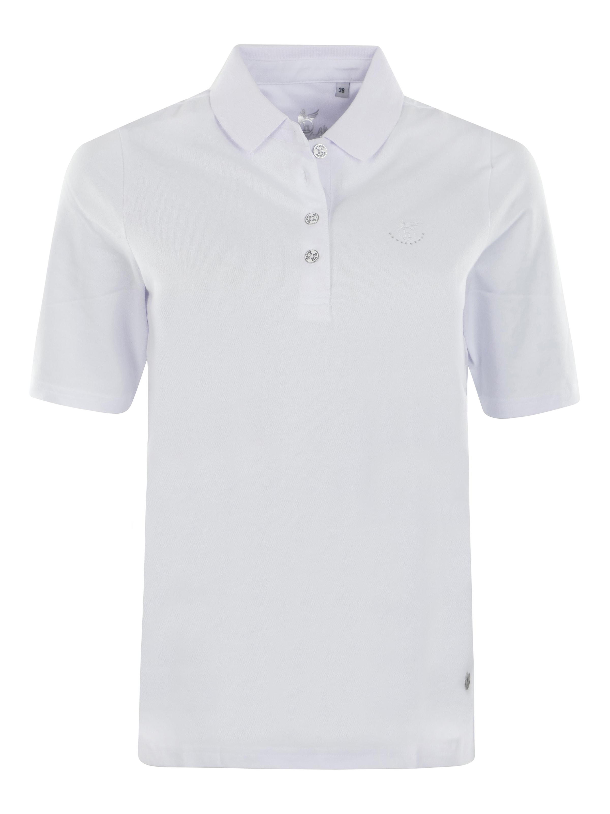 HAJO Shirt 'Poloshirt Piqué stay fresh®' in S in White, Item view