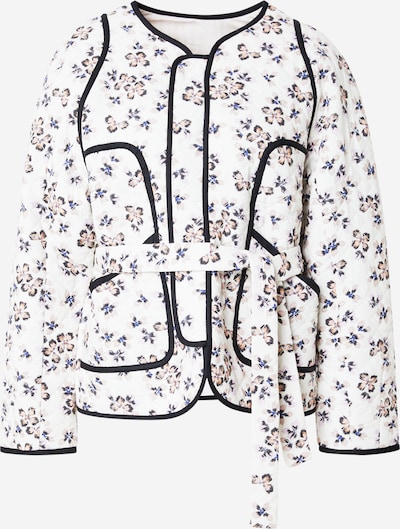 Munthe Prijelazna jakna 'SAIKO' u bež / plava / bež siva / crna, Pregled proizvoda