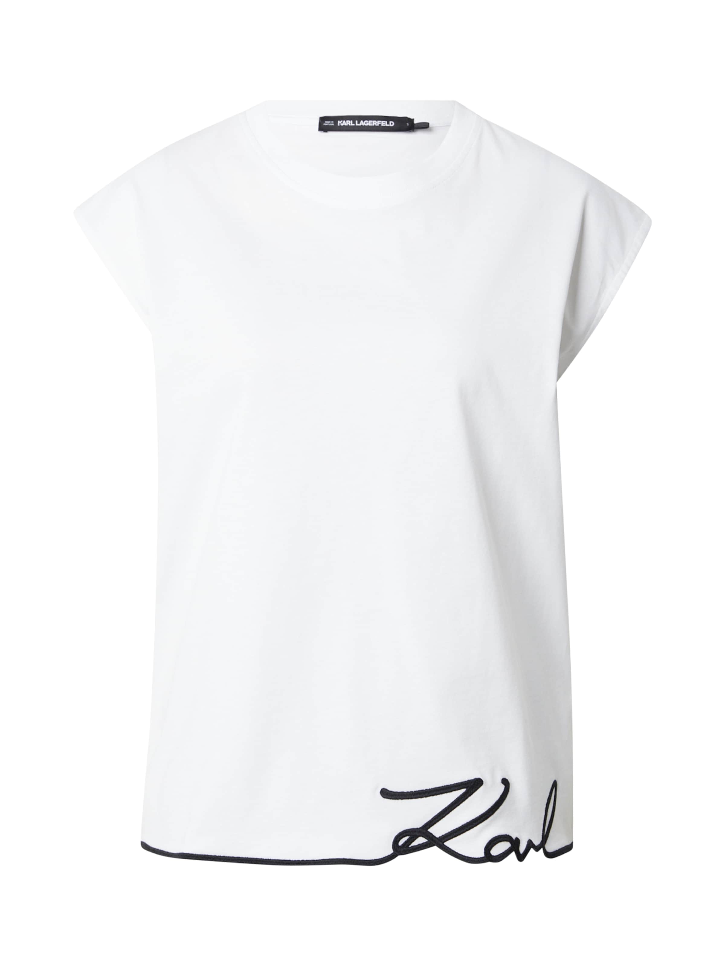 Karl Lagerfeld Shirt in White: front
