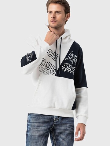 CIPO & BAXX Sweatshirt in White