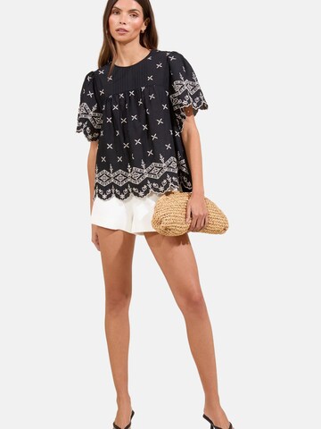 Lipsy Bluse in Schwarz: Vorderseite