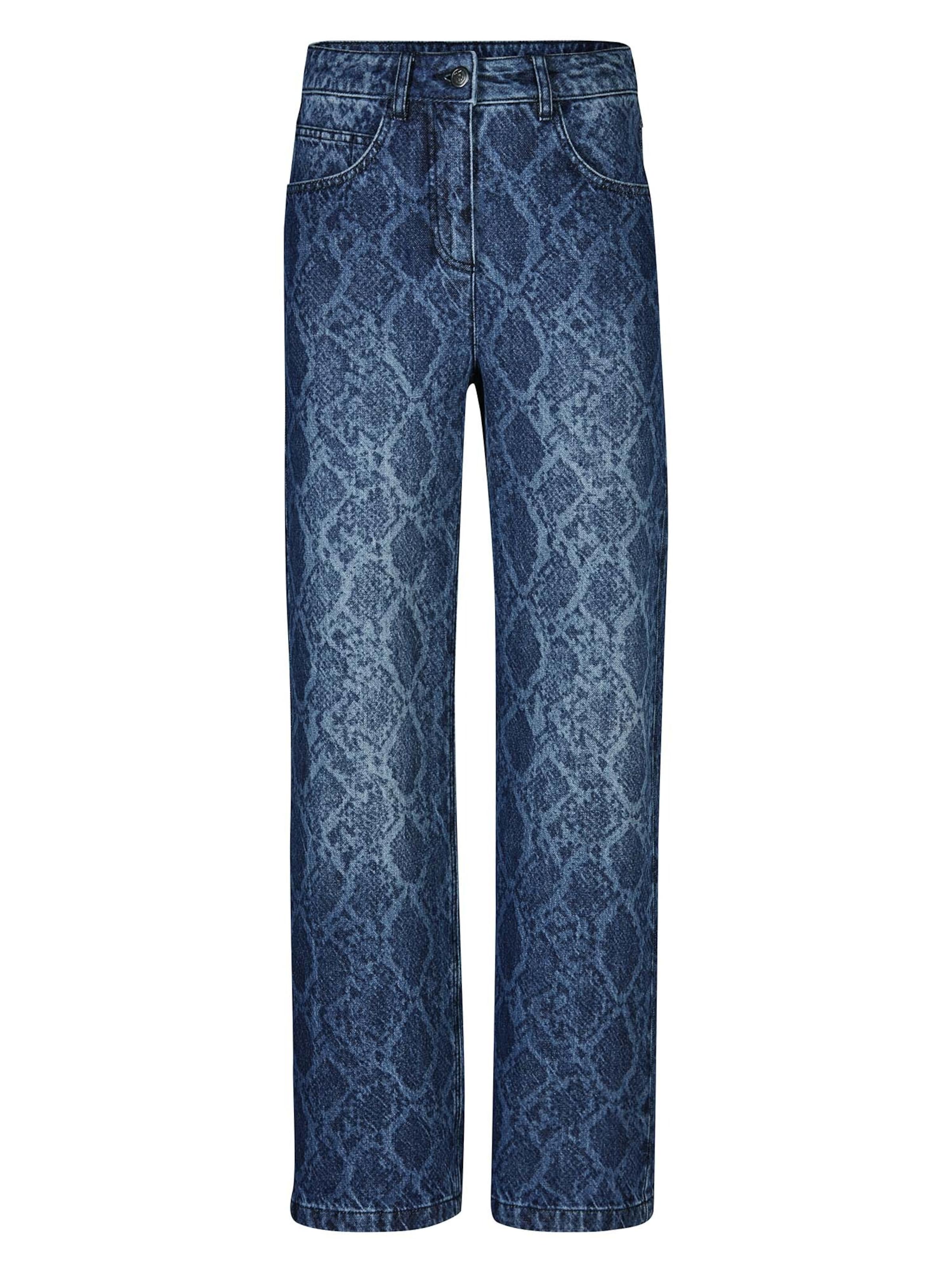 Loosefit Jean MADELEINE en bleu : devant