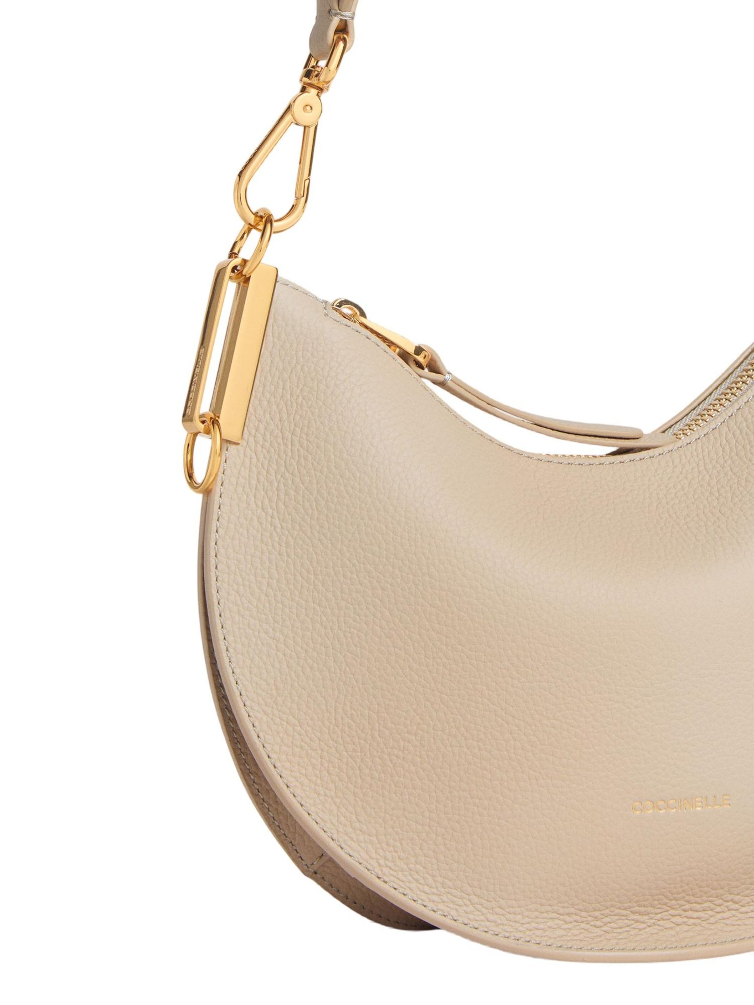 Borsa a spalla 'COCCINELLE Sunup S26' di Coccinelle in beige