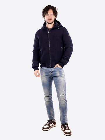 Yes Zee Winter Jacket 'Giubbotto' in Blue