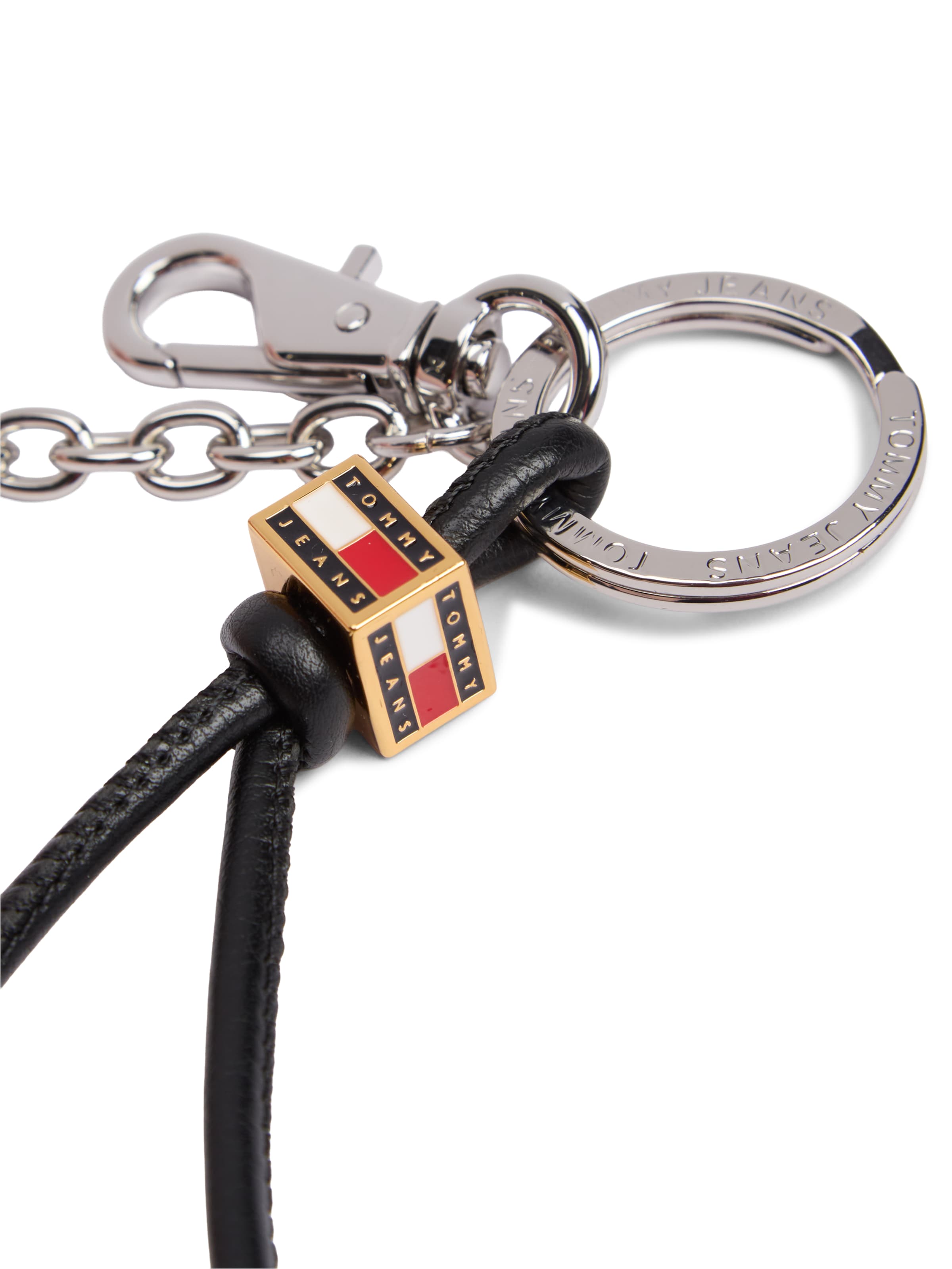 Tommy Jeans Key ring in Grey