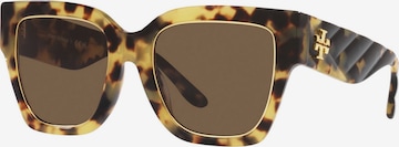 Occhiali da sole '0TY7180U52147473' di Tory Burch in marrone: frontale