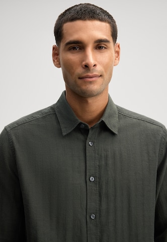 JOOP! Jeans Regular fit Zakelijk overhemd in Groen
