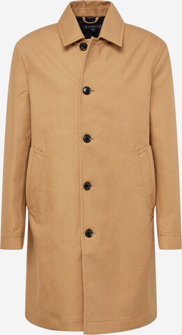 Manteau mi-saison TOMMY HILFIGER en beige : devant